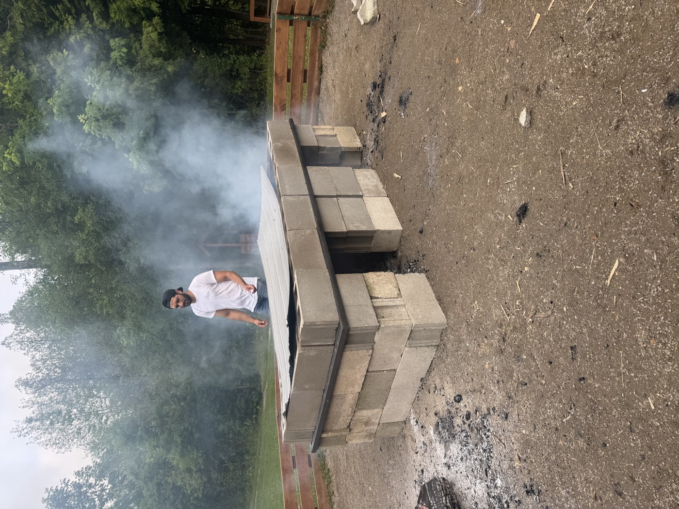 Firepit cooking surface